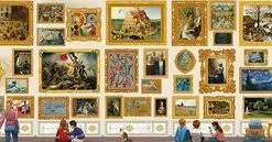 Grafika - Reis Rond De Kunst (kunst Puzzel, 54.000 Stukjes, 864 X 204 Cm)