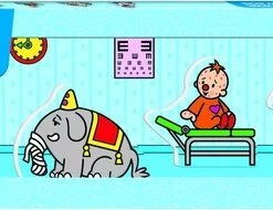 Studio 100 Bumba : Mini Houten Puzzel Met Dikke Stukken - Dokter -Goedkope puzzels winkel 550x190 1