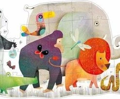 Djeco Vloerpuzzel Dierenparade (36 Stukjes)