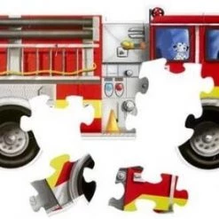 Melissa & Doug Vloerpuzzel Brandweerauto (24 Stukjes, 1,20 M Lang) 7 Melissa & Doug Vloerpuzzel Brandweerauto (24 Stukjes, 1,20 M Lang) -Goedkope puzzels winkel 550x266