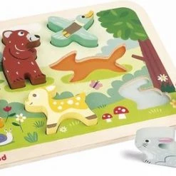 Janod Chunky Puzzel Bosdieren 15 Janod Chunky Puzzel Bosdieren -Goedkope puzzels winkel 550x271