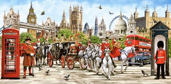 Castorland Legpuzzel Pride Of London 4000 Stukjes 2 Castorland Legpuzzel Pride Of London 4000 Stukjes - Afbeelding 2