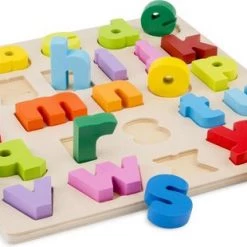 New Classic Toys Houten Alfabet Puzzel - Kleine Letters -Goedkope puzzels winkel 550x310