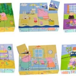 Eichhorn Peppa Pig Houten 3D Puzzelkubus -Goedkope puzzels winkel 550x319