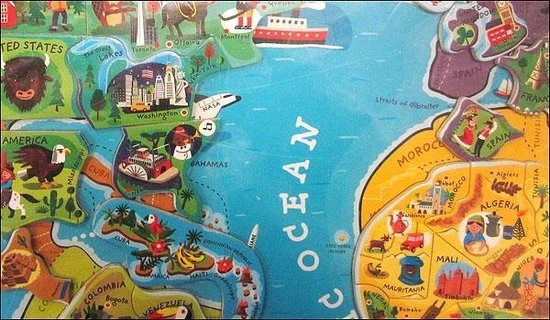 Janod Puzzel - Magnetic World - Engels 18 Janod Puzzel - Magnetic World - Engels - Afbeelding 18