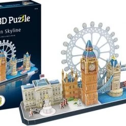 Revell 00140 London Skyline 3D Puzzel -Goedkope puzzels winkel 550x327 1