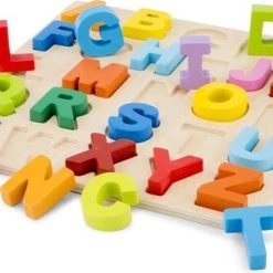 New Classic Toys Houten Alfabet Puzzel - Hoofdletters -Goedkope puzzels winkel 550x329
