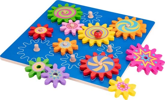 New Classic Toys - Puzzel Met Roterende Tandwielen 3 New Classic Toys - Puzzel Met Roterende Tandwielen - Afbeelding 3