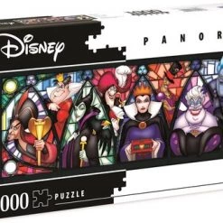 Clementoni - Disney Panorama High Quality Collectie Puzzel - Slechterikken - 1000 Stukjes, Puzzel Volwassenen 6 Clementoni - Disney Panorama High Quality Collectie Puzzel - Slechterikken - 1000 Stukjes, Puzzel Volwassenen -Goedkope puzzels winkel 550x343 4