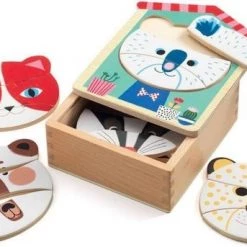 Djeco - Facemix - 2+ -Goedkope puzzels winkel 550x343 5