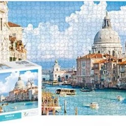 Happy Puzzle Puzzel 1000 Stukjes - Grand Canel Venice Itali ( 50 X 70) - Legpuzzel Volwassenen - Natuur - Stad - Kunst - Hobby Speelgoed -Jigsaw Kinderen -Goedkope puzzels winkel 550x343 6
