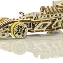 Wooden City Bolid Race Auto - Houten Modelbouw -Goedkope puzzels winkel 550x349 2