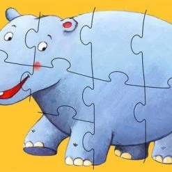 Djeco Puzzel Safaridieren Ouistiti & Zijn Vrienden (4, 6 & 9 Stukjes) -Goedkope puzzels winkel 550x357 2