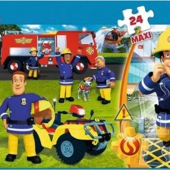 Trefl Brandweerman Sam Puzzel - 24 Stukjes