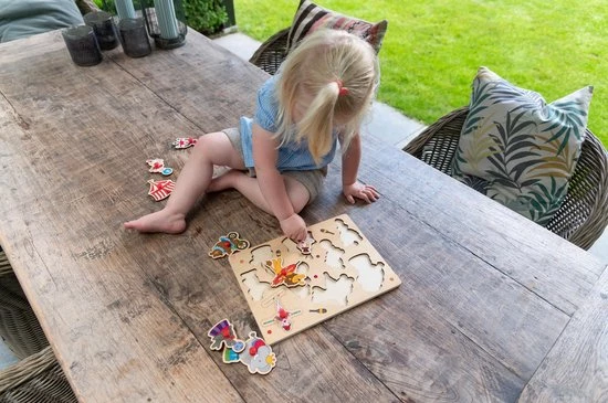 Engelhart Vormenpuzzel Circus Junior 22,5 X 30 Cm Hout 10-delig 3 Engelhart Vormenpuzzel Circus Junior 22,5 X 30 Cm Hout 10-delig - Afbeelding 3