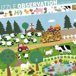 Djeco Blij Op De Boerderij - 35 Stukjes -Goedkope puzzels winkel 550x365 8