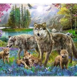 Trefl Wolvenfamilie Puzzel - 1000 Stukjes 7 Trefl Wolvenfamilie Puzzel - 1000 Stukjes -Goedkope puzzels winkel 550x365 9