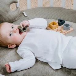 Baby's Only Houten Vormenpuzzel Met Siliconen Figuurtjes - Baby Puzzel - Baby Speelgoed - Earth - Baby Cadeau -Goedkope puzzels winkel 550x366 45