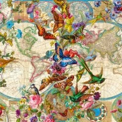 Ravensburger Puzzel Flora En Fauna Wereldkaart - Legpuzzel - 2000 Stukjes -Goedkope puzzels winkel 550x366 47