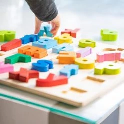 New Classic Toys Houten Alfabet Puzzel - Kleine Letters -Goedkope puzzels winkel 550x366 65
