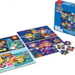 PAW Patrol - Puzzel - 4 Puzzels Van Hout -Goedkope puzzels winkel 550x367 10