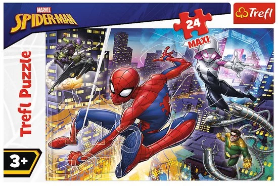 Trefl Spiderman Puzzel 1 Trefl Spiderman Puzzel