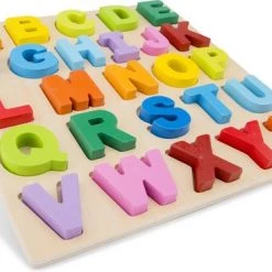 New Classic Toys Houten Alfabet Puzzel - Hoofdletters -Goedkope puzzels winkel 550x367 4