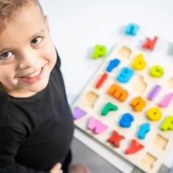 New Classic Toys Houten Alfabet Puzzel - Kleine Letters -Goedkope puzzels winkel 550x369 2