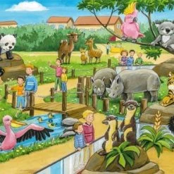 Schmidt 3-in-1 Puzzel Een Dagje Dierentuin Junior 4-delig 6 Schmidt 3-in-1 Puzzel Een Dagje Dierentuin Junior 4-delig -Goedkope puzzels winkel 550x372 1