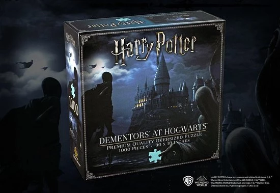 Noble Collection Harry Potter Puzeel - Legpuzzel - Dementors At Hogwarts - 1.000 Stukjes 3 Noble Collection Harry Potter Puzeel - Legpuzzel - Dementors At Hogwarts - 1.000 Stukjes - Afbeelding 3