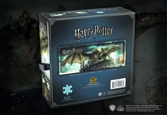 Noble Collection Harry Potter Puzzel - Legpuzzel - Gringotts Bank Escape - 1.000 Stukjes 7 Noble Collection Harry Potter Puzzel - Legpuzzel - Gringotts Bank Escape - 1.000 Stukjes - Afbeelding 7
