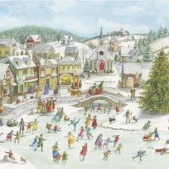 Ravensburger Puzzel Speelse Kerstdag - Legpuzzel - 1000 Stukjes -Goedkope puzzels winkel 550x385 7