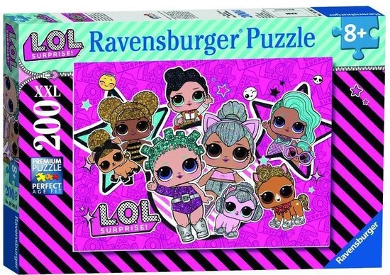 Ravensburger Puzzel L.O.L. Suprise - Legpuzzel - 200 Stukjes 5 Ravensburger Puzzel L.O.L. Suprise - Legpuzzel - 200 Stukjes - Afbeelding 5