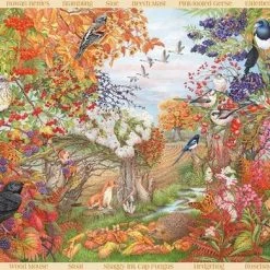 Jumbo Falcon Puzzel Autumn Hedgerow - Legpuzzel - 500 Stukjes -Goedkope puzzels winkel 550x390 2