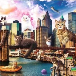 Trefl Katten In New York Puzzel - 1000 Stukjes -Goedkope puzzels winkel 550x390 7