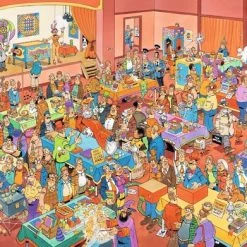 Jan Van Haasteren De Goochelbeurs Puzzel - 1000 Stukjes -Goedkope puzzels winkel 550x391 14