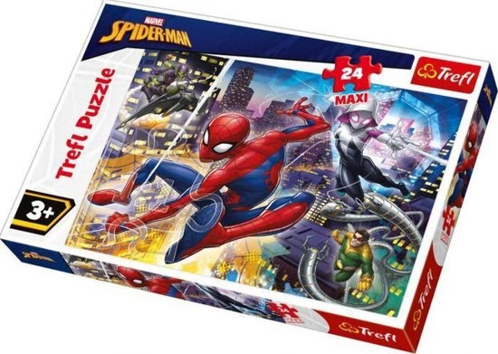 Trefl Spiderman Puzzel 4 Trefl Spiderman Puzzel - Afbeelding 4