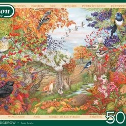 Jumbo Falcon Puzzel Autumn Hedgerow - Legpuzzel - 500 Stukjes -Goedkope puzzels winkel 550x392 10
