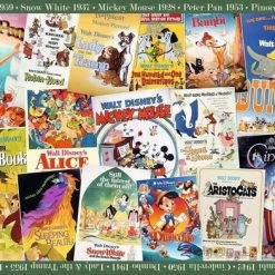 Ravensburger Puzzel Disney Vintage Movie Posters - Legpuzzel - 1000 Stukjes -Goedkope puzzels winkel 550x392 13