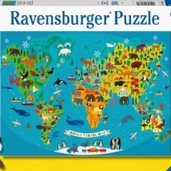 Ravensburger Puzzel Dieren Wereldkaart - Legpuzzel - 150XXL Stukjes -Goedkope puzzels winkel 550x392 14