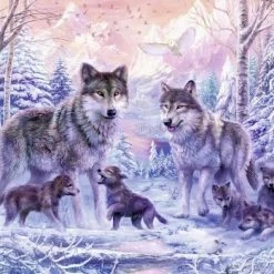 Ravensburger Puzzel Arctische Wolven - Legpuzzel - 1000 Stukjes -Goedkope puzzels winkel 550x392 26