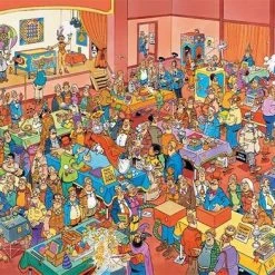 Jan Van Haasteren De Goochelbeurs Puzzel - 1000 Stukjes -Goedkope puzzels winkel 550x392 34