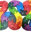 Melloniki Houten Slang Alfabet Puzzel