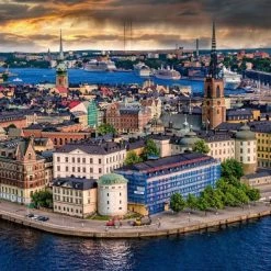 Ravensburger Puzzel Scandinavian Places Stockholm, Zweden - Legpuzzel - 1000 Stukjes -Goedkope puzzels winkel 550x392 38