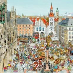 Ravensburger Fleroux: M Nchen, Cities Of The World - Puzzel (1000) -Goedkope puzzels winkel 550x392 44