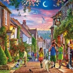 XL Legpuzzel Gibsons - Mermaid Street - 500 Extra Grote Stukjes 6 XL Legpuzzel Gibsons - Mermaid Street - 500 Extra Grote Stukjes -Goedkope puzzels winkel 550x392 50