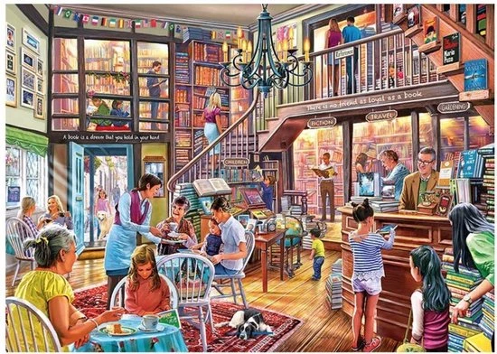 Gibsons Story Time Puzzel (1000 Stukjes) 3 Gibsons Story Time Puzzel (1000 Stukjes) - Afbeelding 3