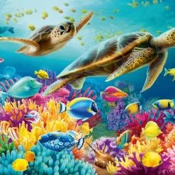 Ravensburger Puzzel Blauwe Onderwaterwereld - Legpuzzel - 1000 Stukjes -Goedkope puzzels winkel 550x392 52