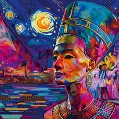 Ravensburger Puzzel 1000 Stukjes Nefertiti Bij De Nijl -Goedkope puzzels winkel 550x392 79
