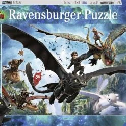 Ravensburger Puzzel Dragons 3 The Hidden World - Legpuzzel - 100 Stukjes